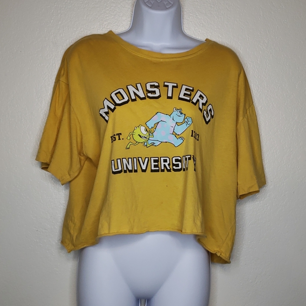 Monsters university crop top